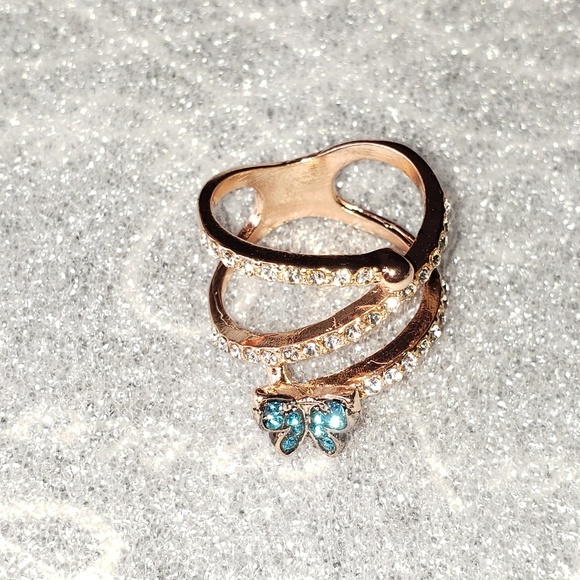 ❗Last One❗Exquisite Rose Gold Butterfly Ring - Picture 5 of 5